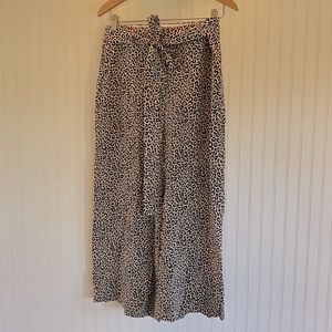 J. Crew - Wide-Leg Cropped Pant - 10